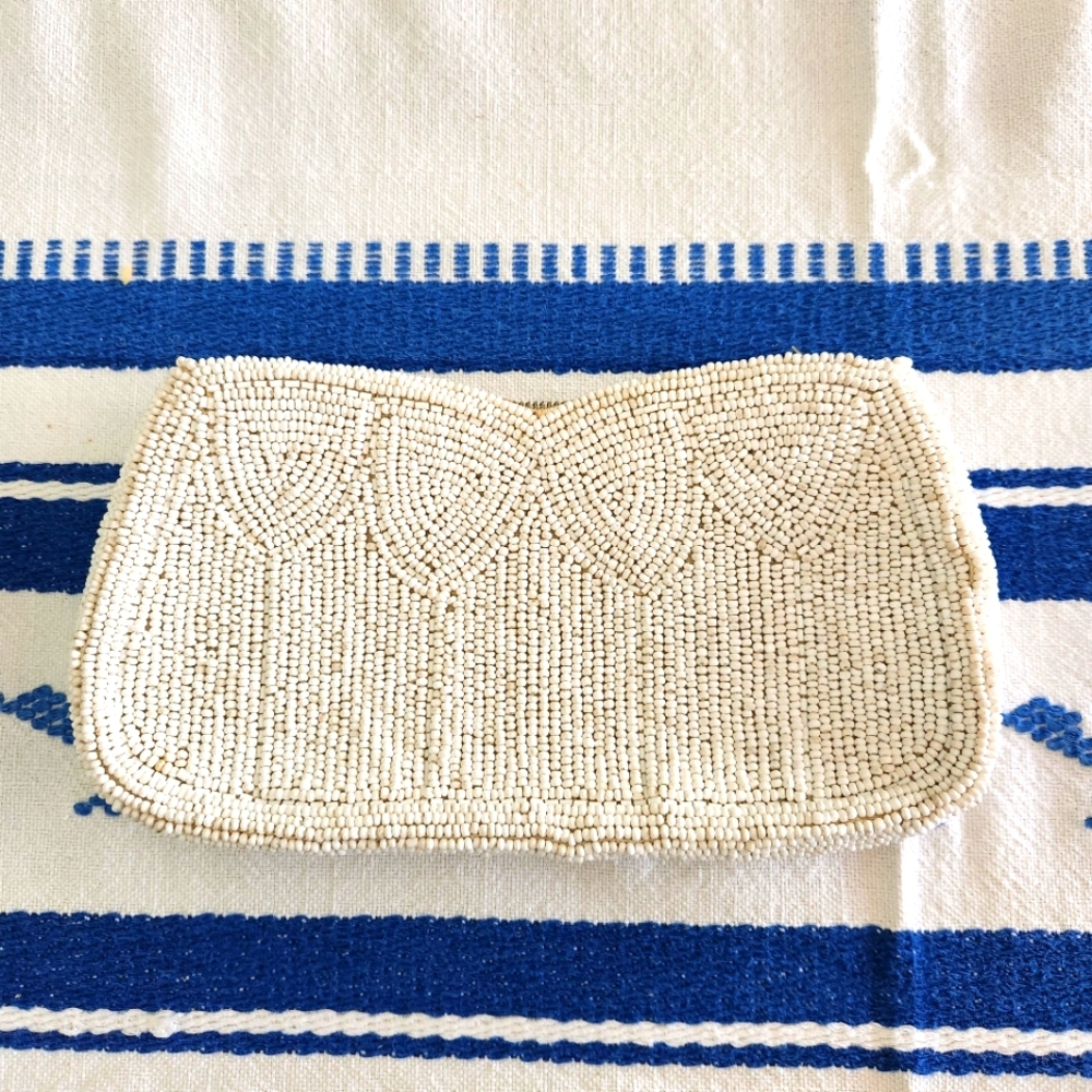 Vintage Beaded Clutch